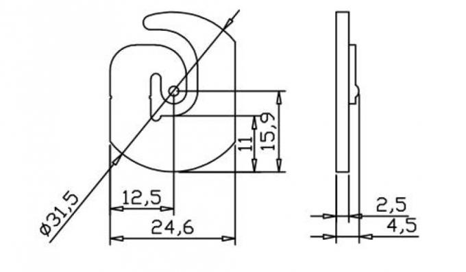 Digitale Küchenwaage Kleines Gewichtssensor 10kg Lastzellensor hohe Genauigkeit 4