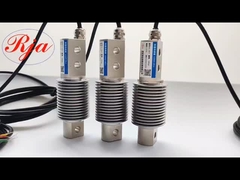 Die Belastungszelle ist unten.